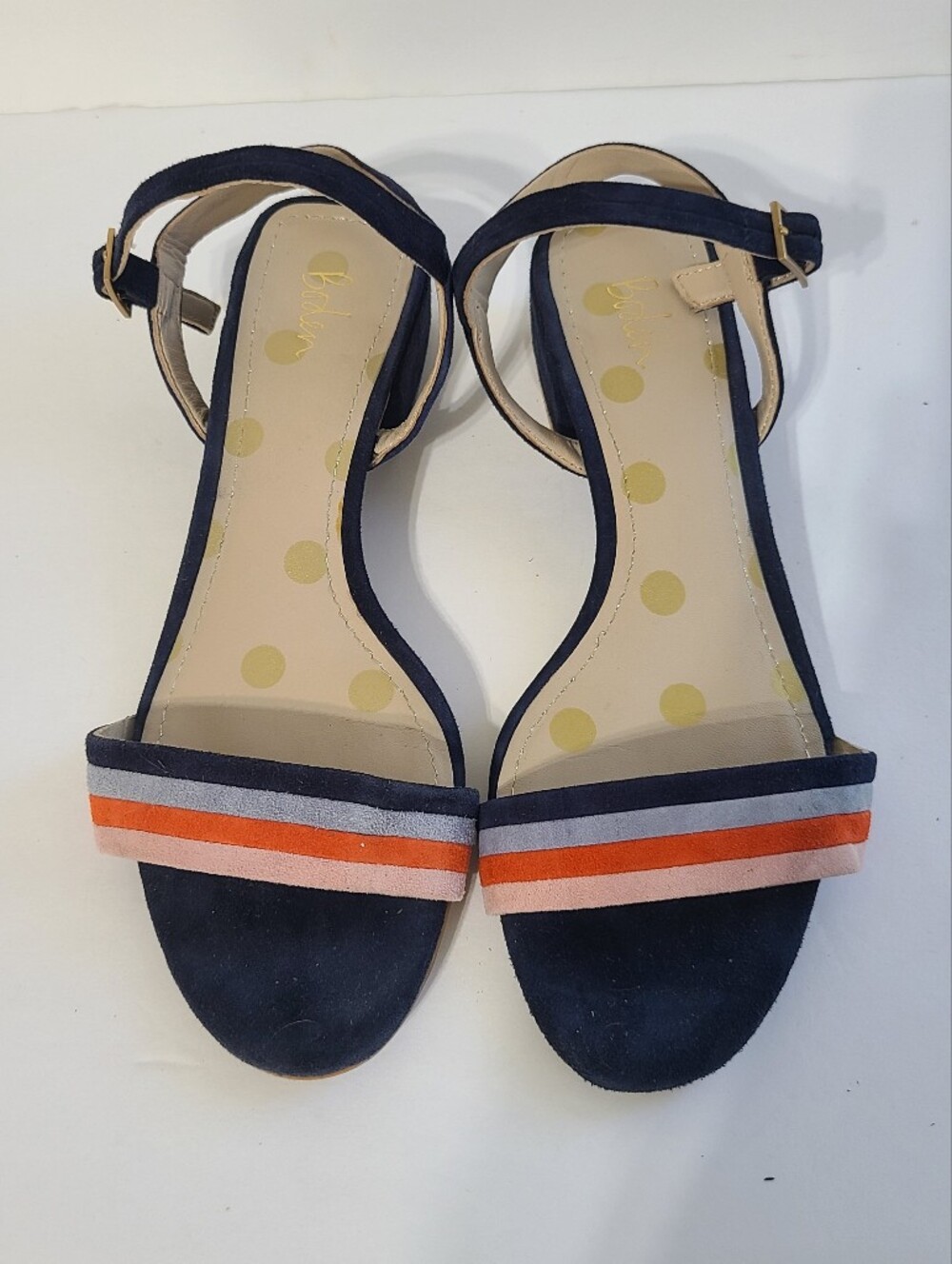 Boden Colorblock Stripe Sandals